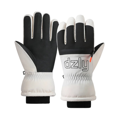 Adult Winter Ski & Snowboard Gloves – Waterproof Warm Motorcycle Riding Gloves for Men & Women