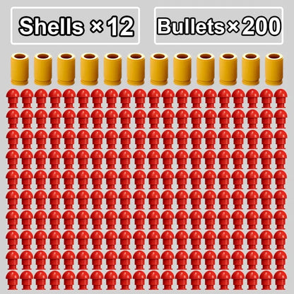Soft EVA Foam Dart Bullets for Toy Guns – Compatible with M1911, G17, M92 & USP Pistol Shooting Game Accessories, Safe Foam Ammo Refill Kit