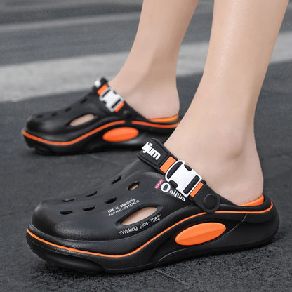 Men’s Classic Summer EVA Clogs – Breathable Anti-Slip Beach & Garden Slide Sandals