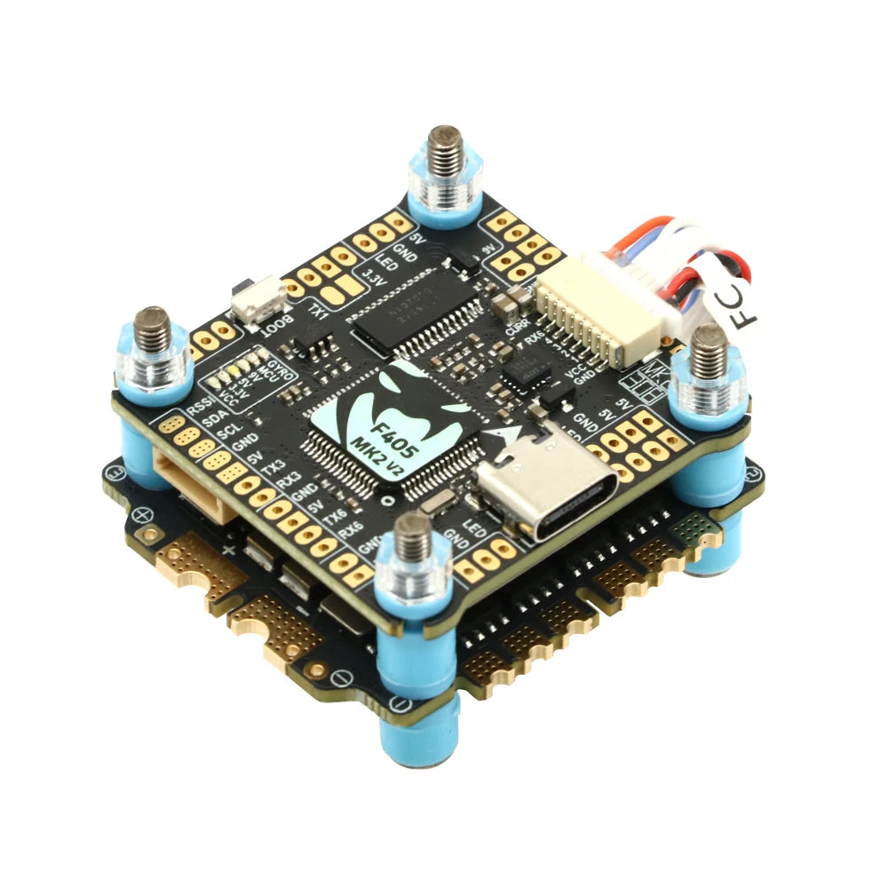 F405 MK2 Betaflight Flight Controller with 55A F55A 3–6S ESC — Diatone FPV Racing Drone