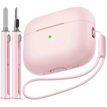 AirPods Pro 2 Silicone Case Cover - Soft Protective Case with Cleaning Kit for Apple AirPods Pro 2nd Generation