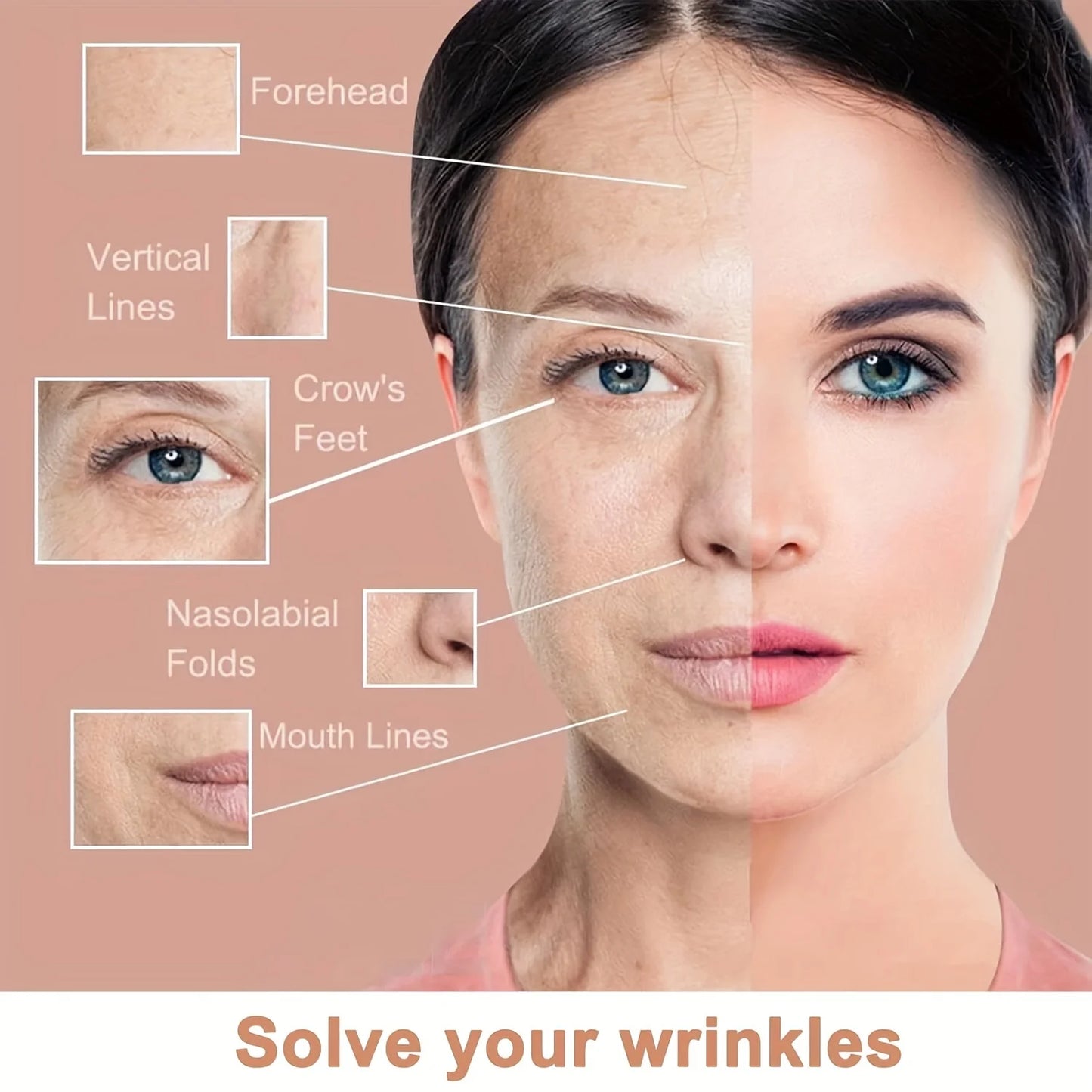 Facial Myofascial Lifting Tape – Skin-Friendly Breathable Wrinkle Reducer & V-Line Muscle Support