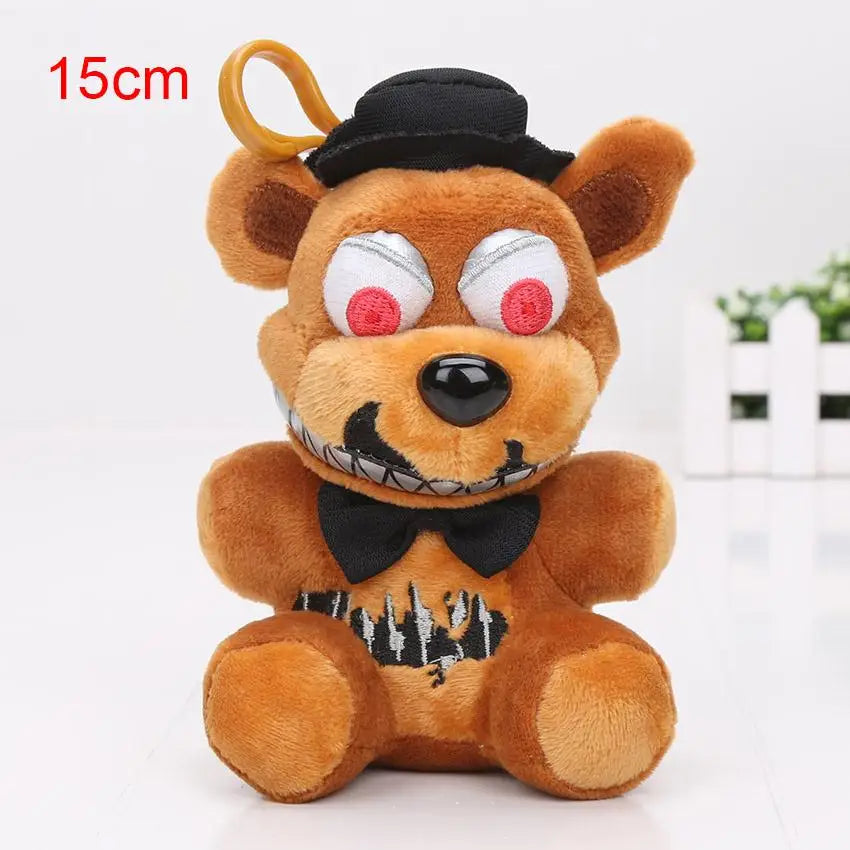Plush Doll Pendant – FN Bear Series Bonnie Rabbit, Brown Bear, Fox & More, Birthday Gift for Kids & Adults