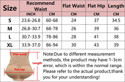 Women’s Tummy Control Body Shaper – Padded Butt Lifter Briefs Slimming Lingerie Panties