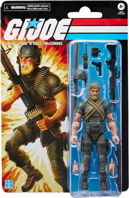 Hasbro G.I. Joe Classified Series Snake Eyes Action Figure 20cm - Anime Style Collectible Toy Gift