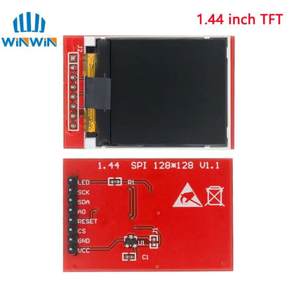 TFT LCD Display Module 0.96-2.8 Inch IPS SPI - ST7735 65K Full Color Screen for Arduino DIY Projects