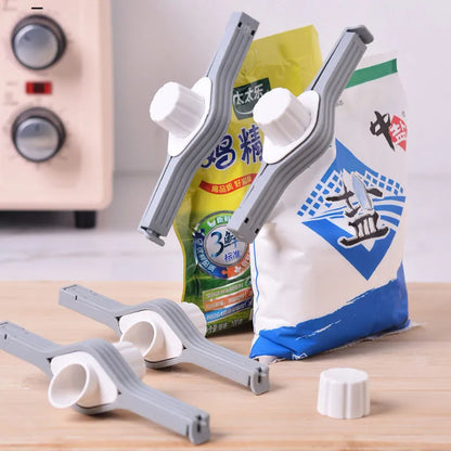 Screw Cap Sealing Clip for Seasoning, Milk Powder, Salt Bags - Snack Food Preservation Gadget & Kitchen Accessory