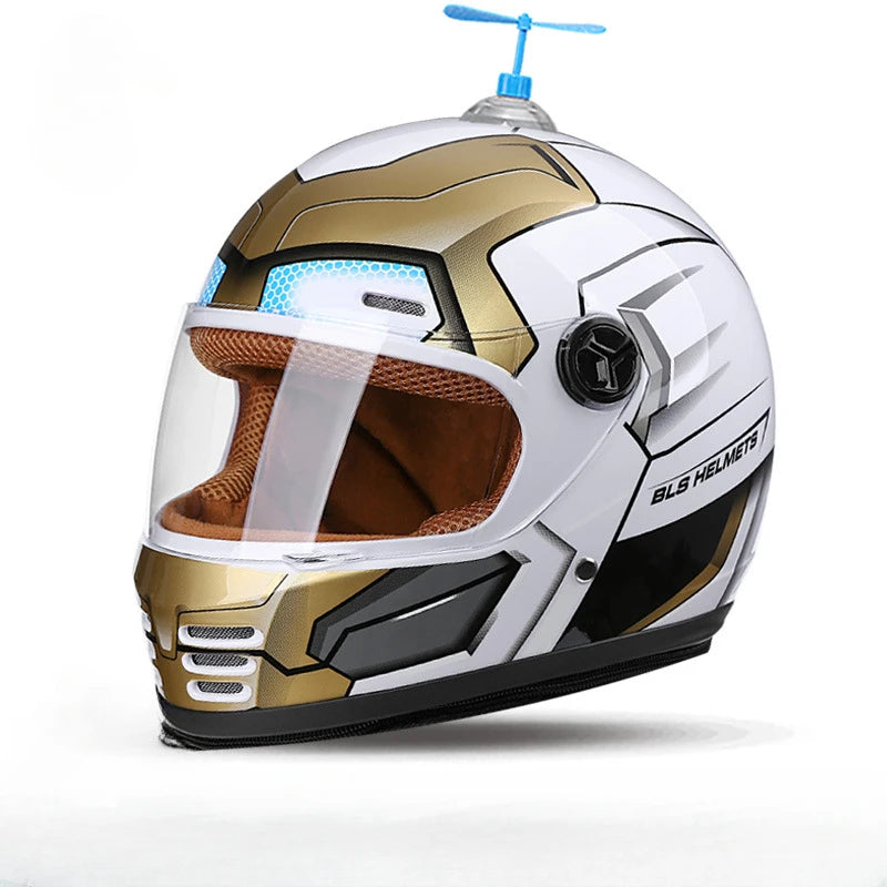 Children's Motorcycle Helmet - Boys & Girls Safety Half Helmet for Summer, Scooter & Bike Accessories for Kids
