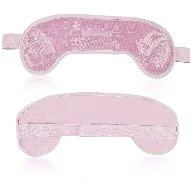 Hot & Cold Gel Bead Migraine Wrap — Soft Plush Ice Pack for Headaches, Stress Relief & SPA