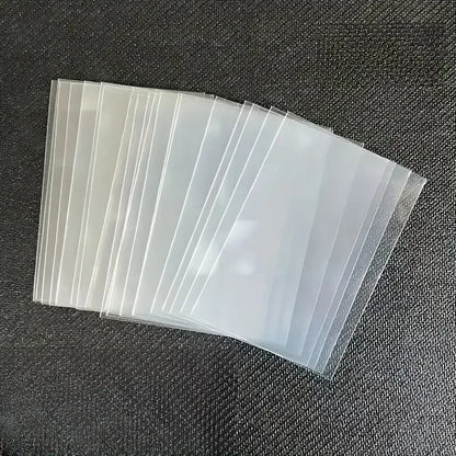 100/300-Piece Trading Card Sleeves - 66 × 91mm Clear Protective Card Holders for Italian Brainrot Collectible Cards