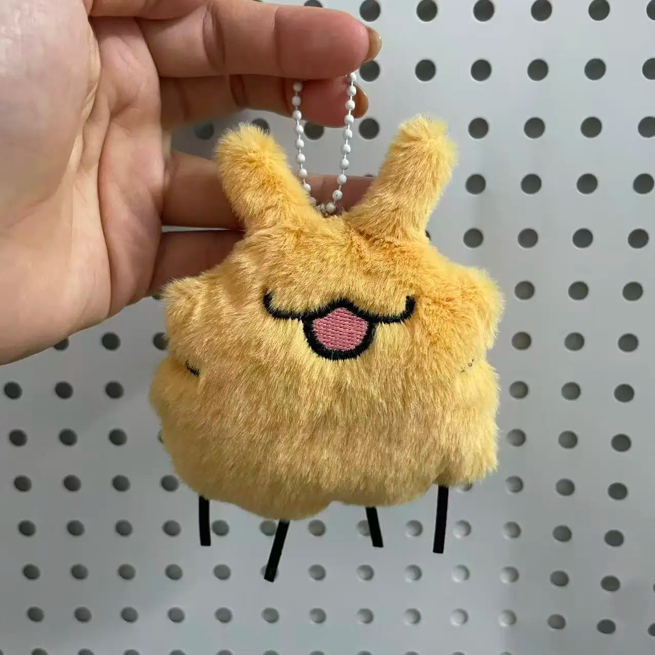 Hollow Knight Silk Song Plush Keychain – Homemade Flea Dog Doll with Vocal Feature, Cute Gift Collection