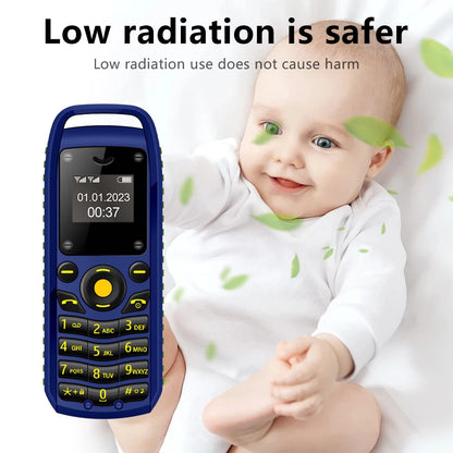 SERVO B25 Super Mini Mobile Phone – Dual SIM, Magic Voice, Bluetooth, Blacklist, Alarm Clock, 2G Feature Cellphone