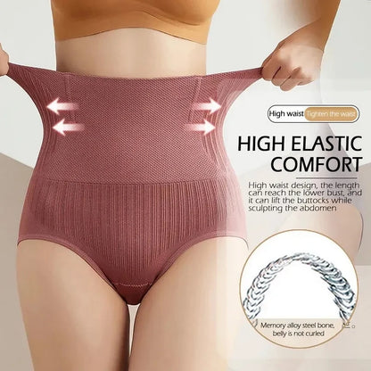 Belly Slimming Panties - High Waist Waist Trainer Body Shaper for Women, Tummy Control Butt Lifter Underwear, Postpartum Shapewear Pants