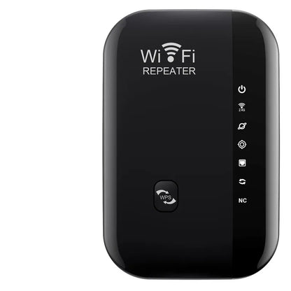 300Mbps Wireless WiFi Repeater — 2.4G WiFi Extender & Signal Booster, 802.11N Router Adapter for Home & Office