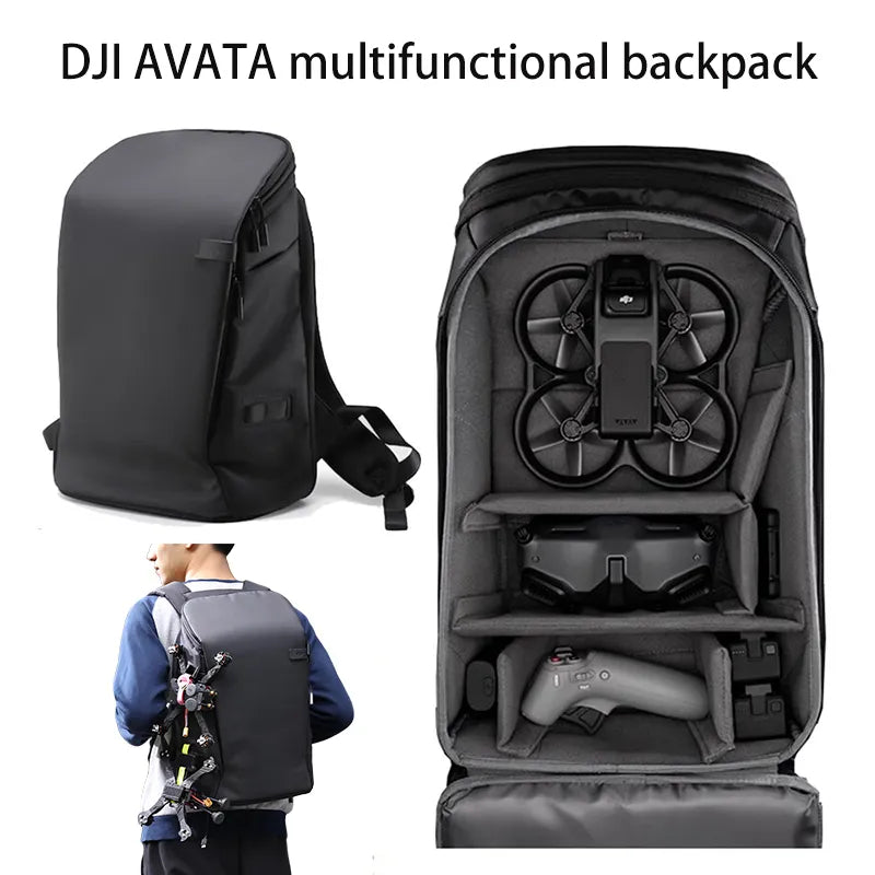 DJI Avata Drone Accessories Storage Bag - FPV Accessory & Flight Goggles Multifunctional Backpack