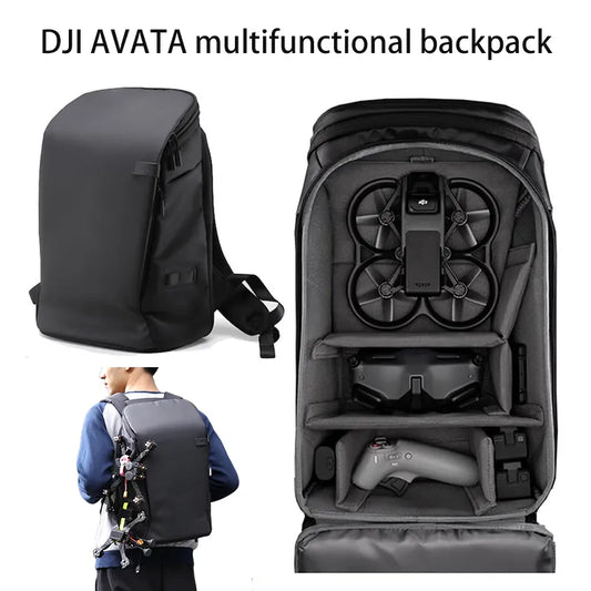 DJI Avata Drone Accessories Storage Bag - FPV Accessory & Flight Goggles Multifunctional Backpack