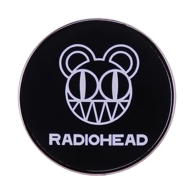 Worldwide Classic Band Logo Enamel Pin – Rap & Rock Music Badge for Hoodies, Backpacks, Decorative Accessories, Fan Gift