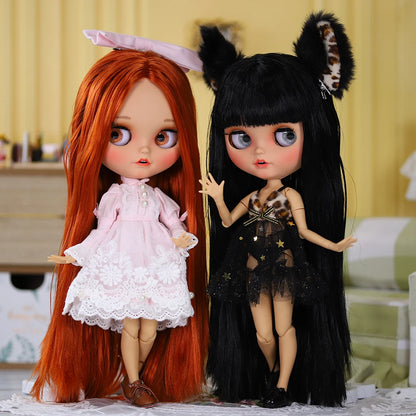 ICY DBS Blythe 1/6 BJD Doll – 30cm Tan Skin Matte Face Jointed Body, Anime Girl Toy Gift