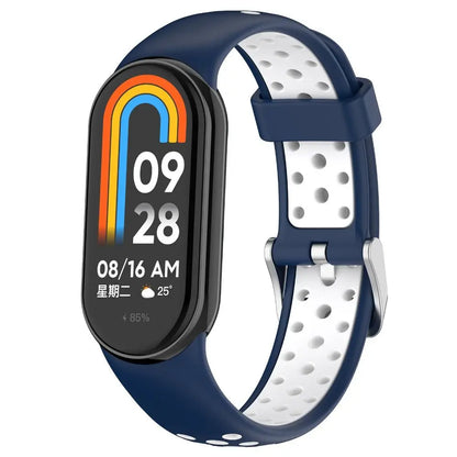 Breathable Silicone Sport Strap for Xiaomi Mi Band 8 – Replacement Wristband Accessory