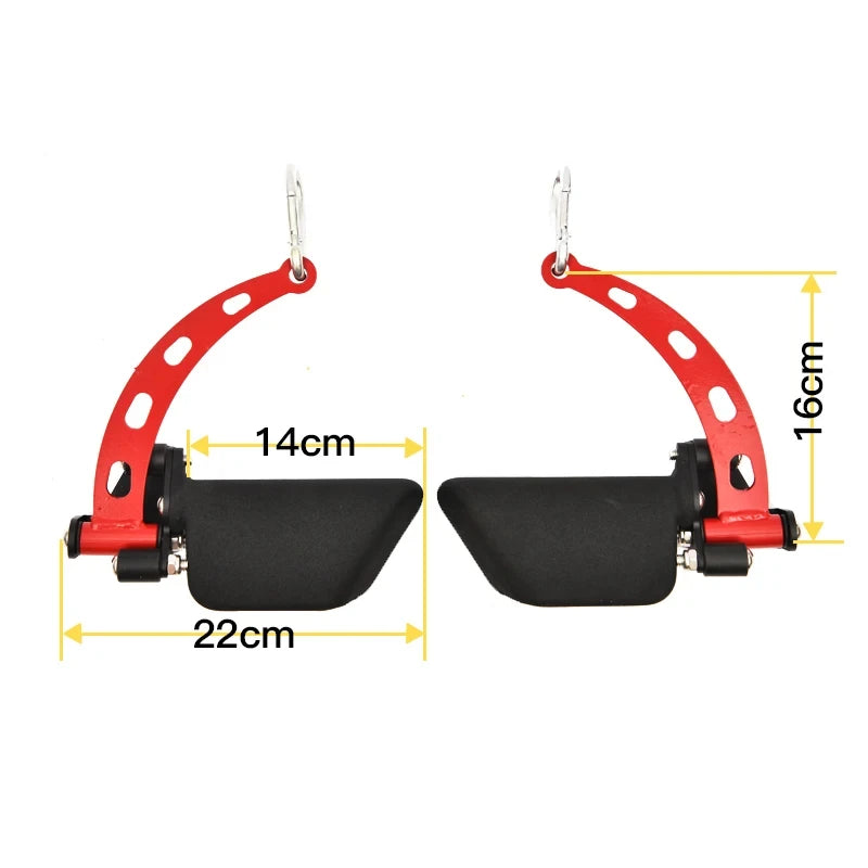 Adjustable Lat Pulldown Bar - Gym Cable Machine Handle for Biceps, Triceps & Back Workouts