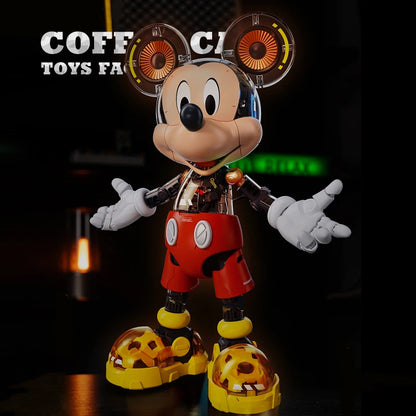 Disney 30cm Mickey Mouse 3D Building Blocks – Cute Anime Action Figure Toy, Cartoon Decor, Birthday Gift