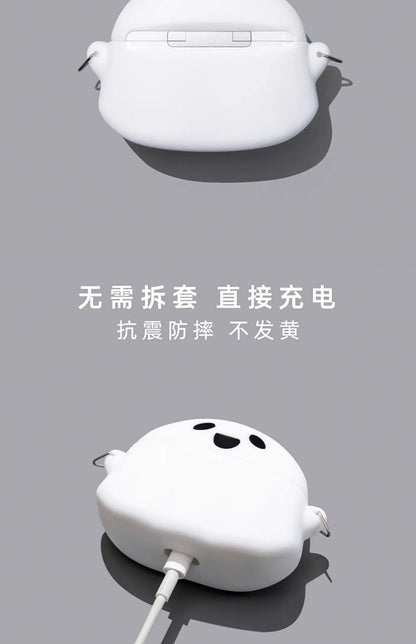 Crayons Shark Dog Silicone Case for AirPods 1/2/3/4 & Pro/Pro 2 — Cute Protective Earphone Cover