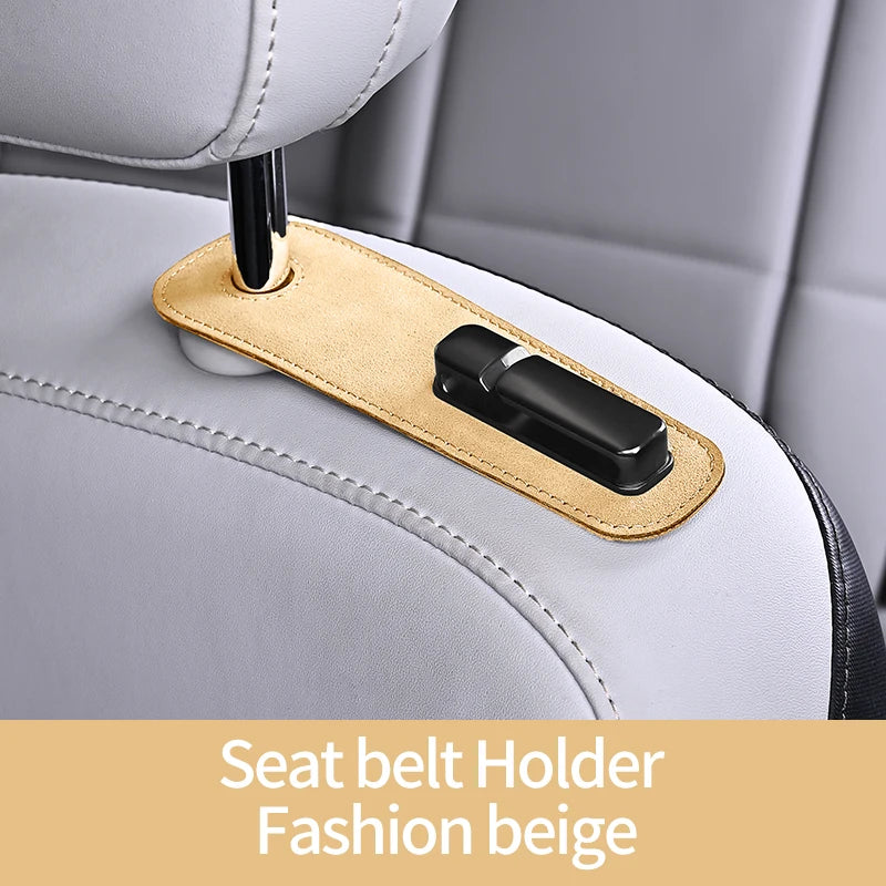 Car Seat Belt Limiter Extension – Adjustable Anti-Pinch Safety Device for Pregnant Women & Children