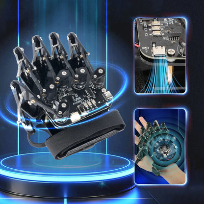 ACEBOTT Sensing Gloves Robot Car Kit - Gesture Control Smart Motion-Sensing Car for Arduino Learning & DIY Projects