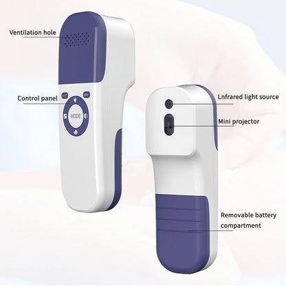 QV500 Rechargeable Vein Finder – Portable Infrared Medical Viewer for Nursing, Visible Vein Detection