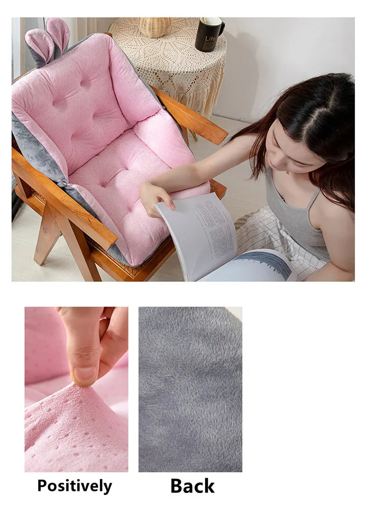 Soft Cartoon One-Piece Cushion – Super Soft Office & Car Seat Pillow for Students, Sedentary Comfort, Home Decor