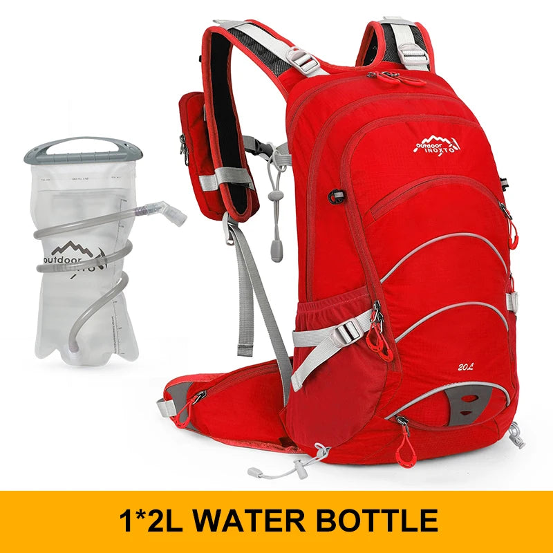 20L Waterproof Mountaineering Backpack – Outdoor Hiking & Camping Bag for Men & Women