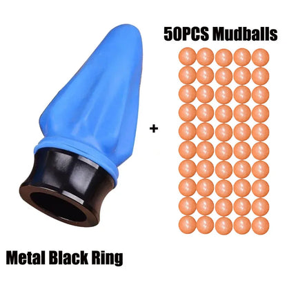 Hot Pocket Ring Slingshot Set - Replacement Pouches, Target Gear & Outdoor Shooting Accessories