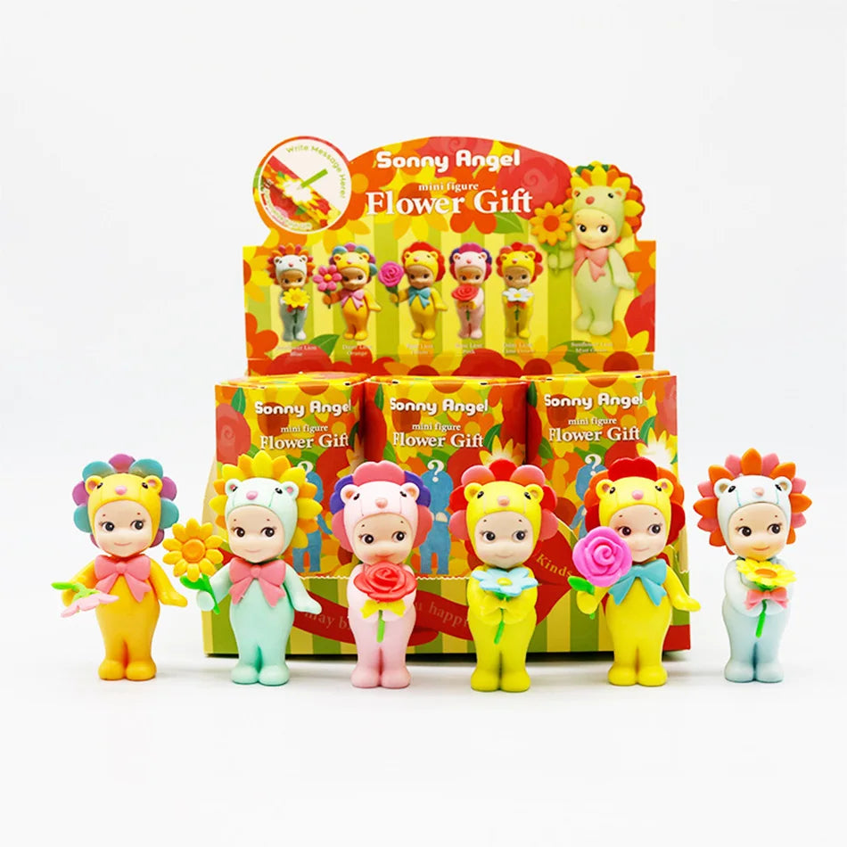Sonny Angel Flower Series Blind Box — Anime Angel Figurine Collectible Toy & Gift