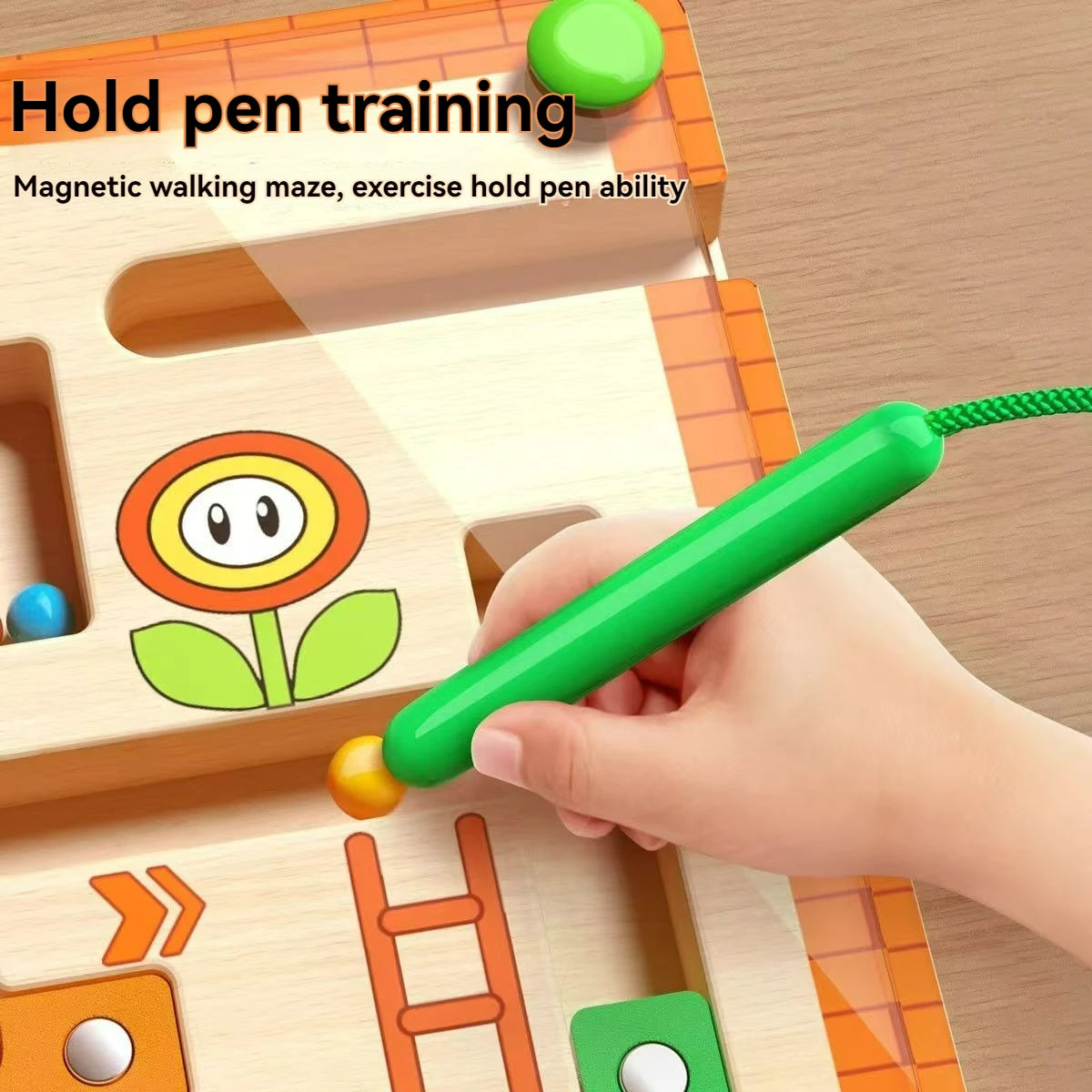Children’s Magnetic Maze Walking Ball – Early Education Puzzle Toy for Logic, Concentration & Thinking Skills (3+ Years)