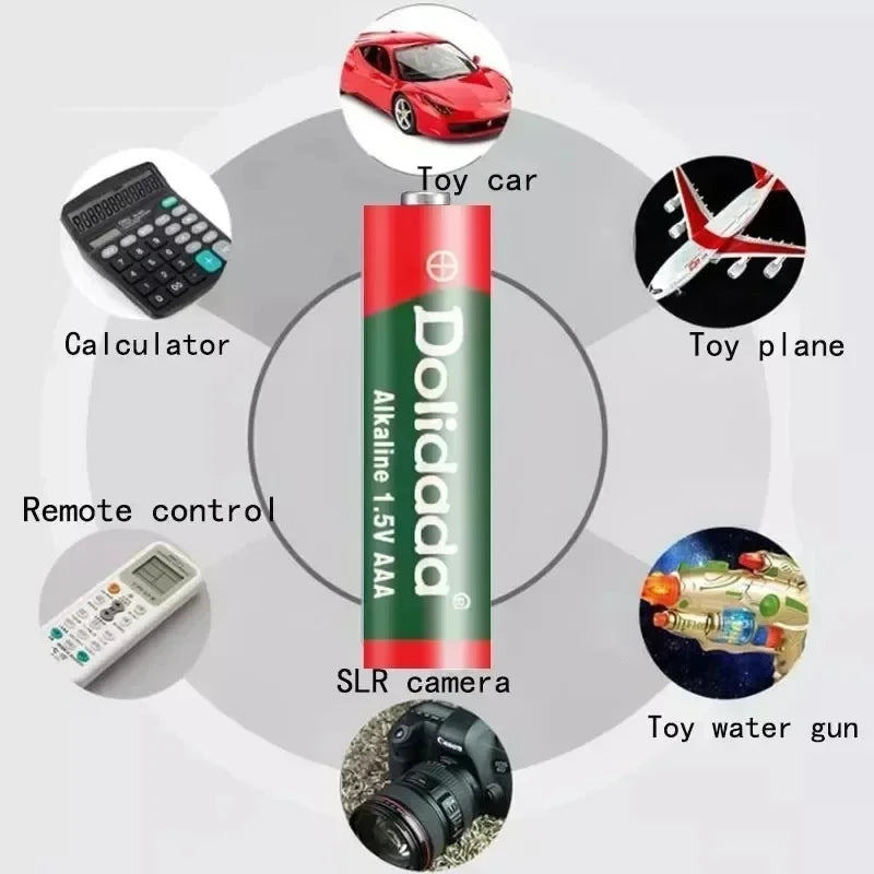 NEW 8800mAh Rechargeable AAA Alkaline Battery – 1.5V for Clocks, Mice, Computers, Toys & More