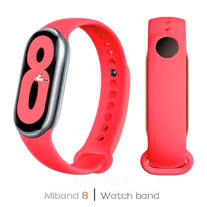 Waterproof Silicone Sport Strap for Xiaomi Mi Band 8/9 NFC – Replacement Smartwatch Bracelet