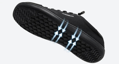 HOBIBEAR Zero Drop Barefoot Shoes – Wide Toe Minimalist Canvas Sneakers for Men & Women