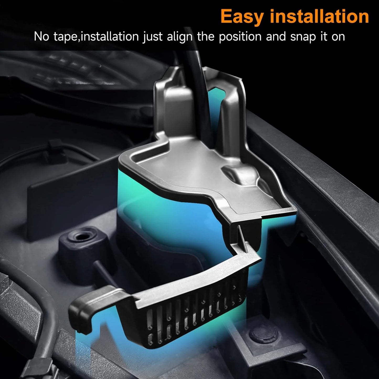 Tesla Model Y Front Trunk Debris Filter Guide Grille Cover - Anti-Clogging Water Filter for 2021-2023 Tesla Y