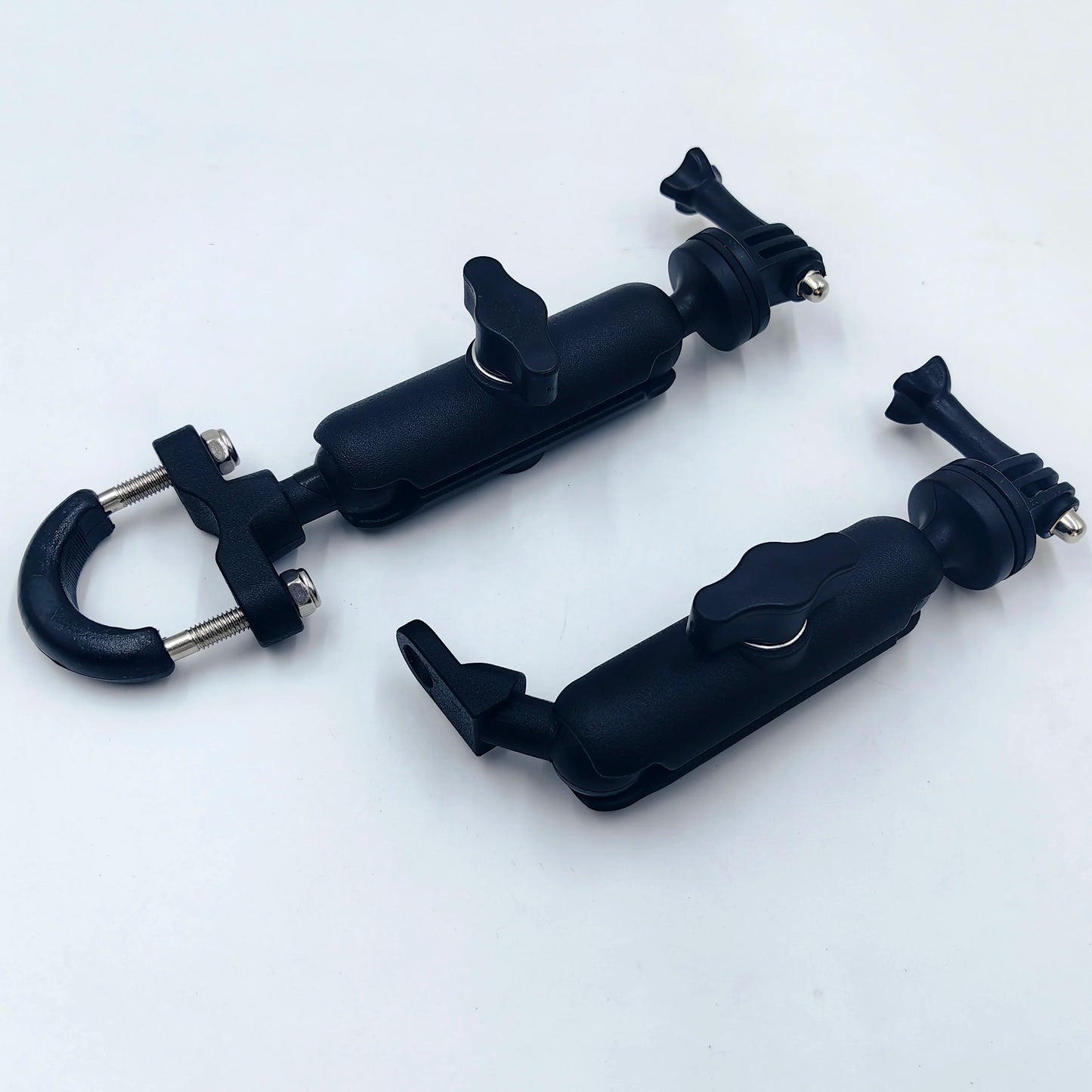 Motorcycle & Bicycle Handlebar Mirror Mount for GoPro 12/11/10/9/8 – Compatible with Insta360 X3/X4 & DJI Action Camera Accessories