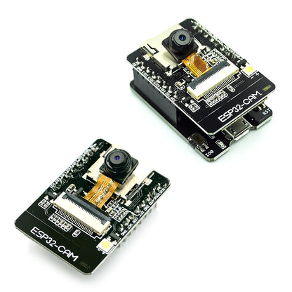 ESP32-CAM WiFi & Bluetooth Development Board with OV2640 Camera — 5V ESP32 Serial-to-WiFi NodeMCU Module