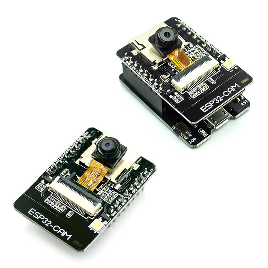 ESP32-CAM WiFi & Bluetooth Development Board with OV2640 Camera — 5V ESP32 Serial-to-WiFi NodeMCU Module