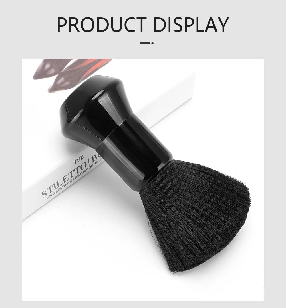 Hairdressing Soft Brush – Salon Cleaning Tool for Haircut, Barber, Home Hairbrush & Makeup Sweeping Brush