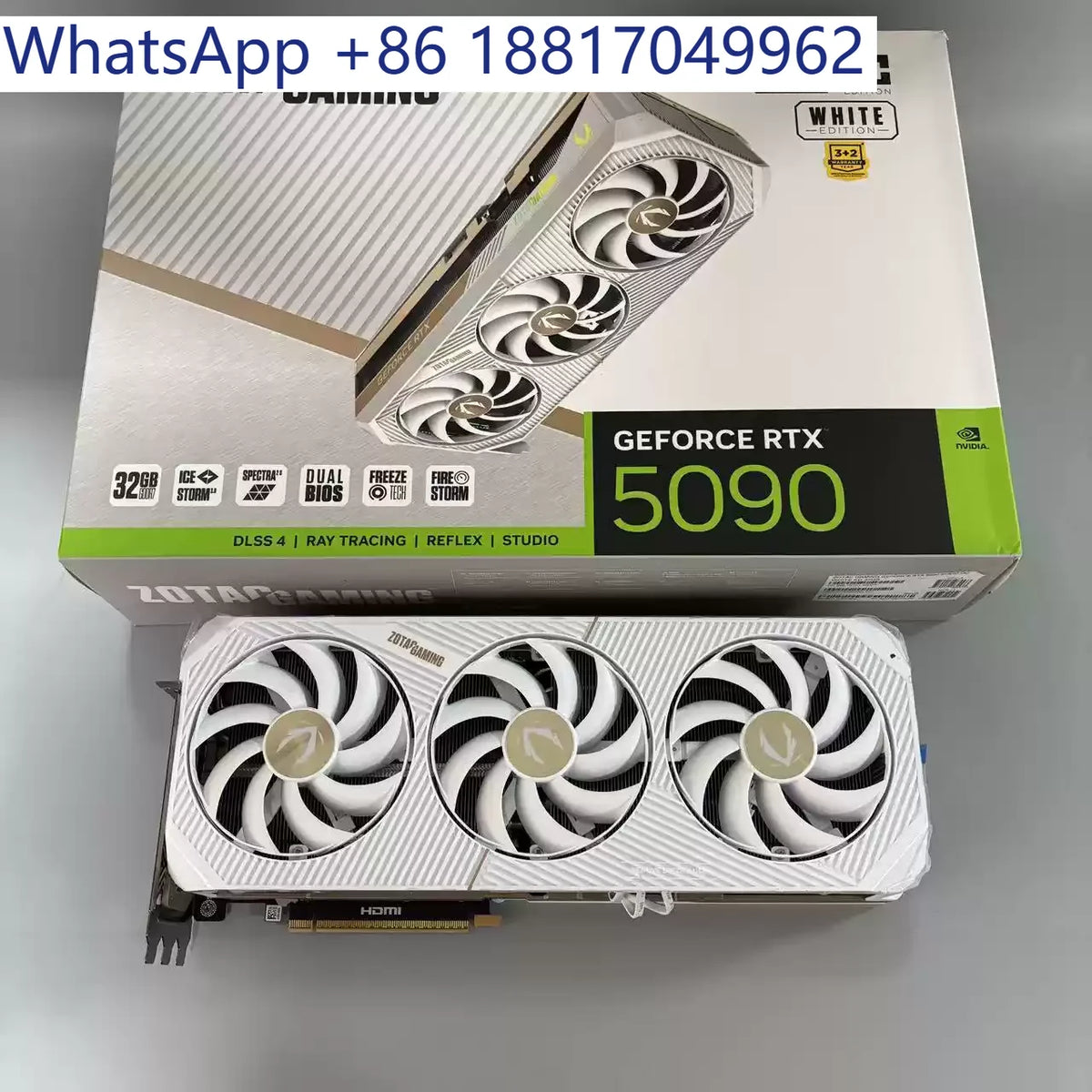 RTX 5090 Graphics Card Scrap Board - Non-Working GPU PCB Material with Heatsink
