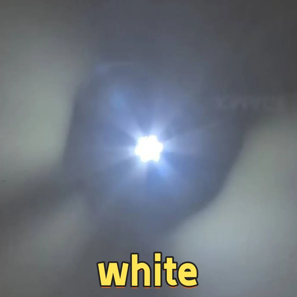 Tiny Magnetic Switch LED Lamp – Wireless DIY Glowing Light Kit for Robot & Car Models