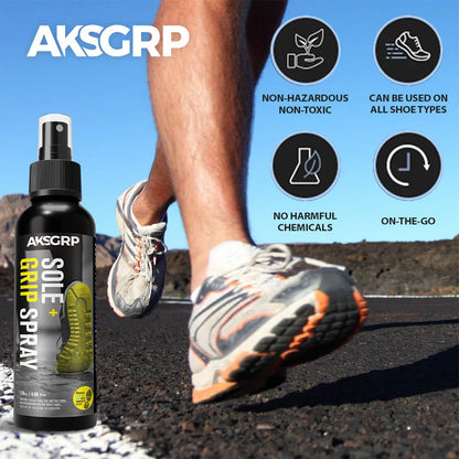 Basketball Shoe Grip Spray – Boost Sole Traction & Court Grip, Extend Sneaker Life, 120ml for Various Shoes