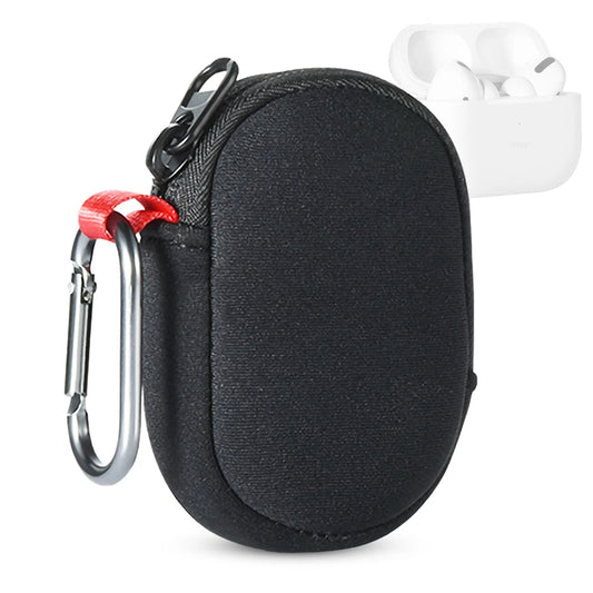 Portable Storage Bag for Apple AirPods Pro 1/2 and HUAWEI Freebuds Pro 2/3 - Travel Carrying Case for TWS Earbuds