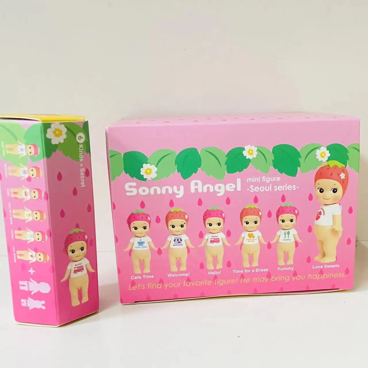 Sonny Angel Blind Box – Seoul Series Mini Anime Figures, Strawberry Dolls, Collectible Ornaments, Christmas & Birthday Gift