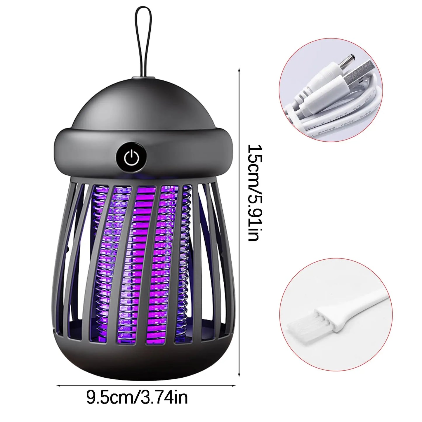 Cordless LED Camping Light - Waterproof Outdoor & Indoor Portable Lamp for Travel, Hiking & Picnic