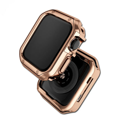 Apple Watch Case Cover – TPU Bumper with Screen Protector for 38mm-45mm, Series 3 to 9 & SE