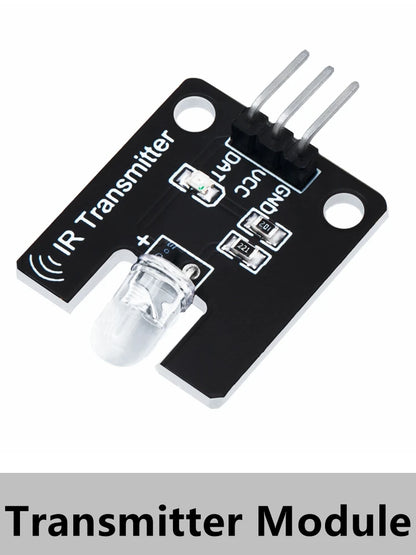 BS 1Set IR Infrared Transmitter & Receiver Module – 38kHz Digital Sensor with Remote Control for Arduino